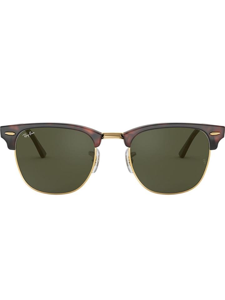 Ray-ban Clubmaster Classic Sunglasses - Brown