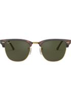 Ray-ban Clubmaster Classic Sunglasses - Brown