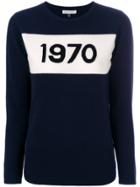 Bella Freud Intarsia-knit Jumper - Blue