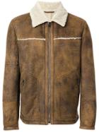 Drome Fur Collar Jacket - Brown