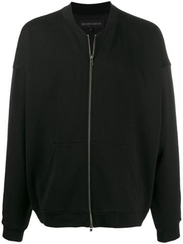 Ann Demeulemeester Grise Relaxed Bomber Jacket - Black