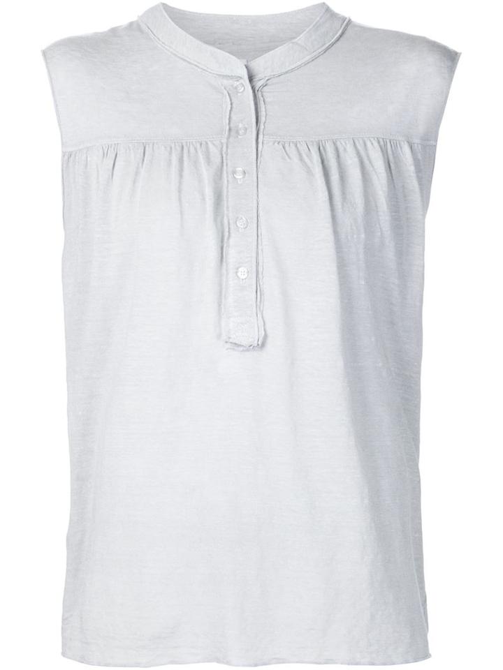 Nsf Buttoned Sleeveless Top