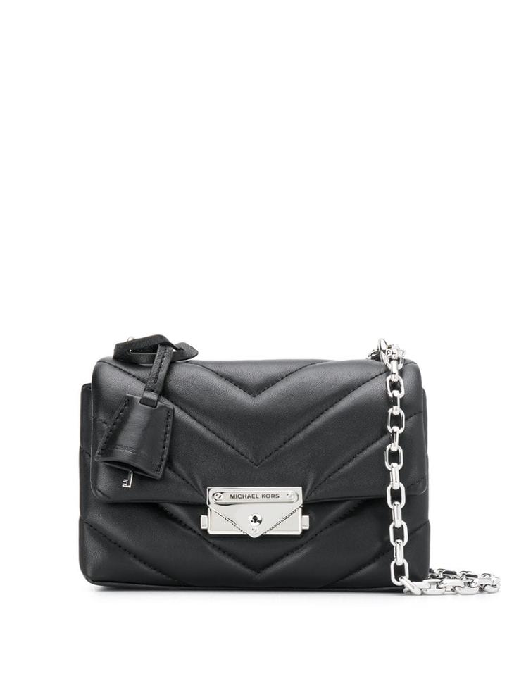 Michael Michael Kors Small Cece Quilted Shoulder Bag - Black