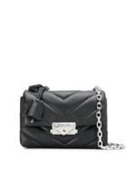 Michael Michael Kors Small Cece Quilted Shoulder Bag - Black