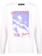 Luv Collections Too Much T-shirt - White
