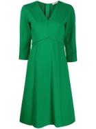 Dorothee Schumacher Empire Line Short Dress - Green