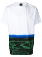 Ps Paul Smith Colour Block T-shirt - White