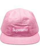 Supreme F*ck Everybody Jacquard Camp Cap - Pink