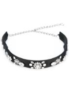 Dolce & Gabbana Crystal Embellished Belt, Women's, Black, Other Fibres/crystal/metal