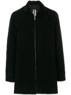 Rick Owens Drkshdw Oversized Zipped Coat - Black