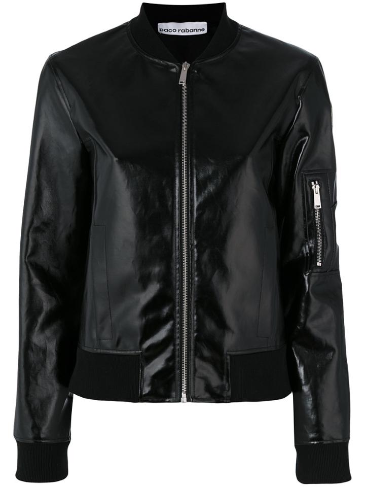Paco Rabanne Bomber Jacket - Black