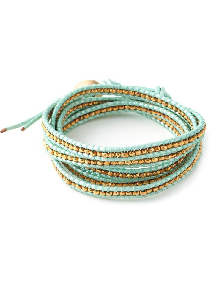 Chanluu Beaded Multi-strap Bracelet