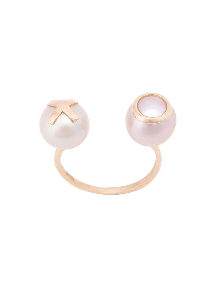 Nektar De Stagni 'gold Xo' Ring