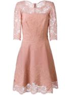 Ermanno Scervino Scalloped Hem Short Dress