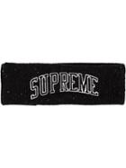 Supreme New Era Sequin Arc Fw18 Logo Headband - Black