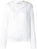 Ermanno Scervino Hooded Logo Jacket - White