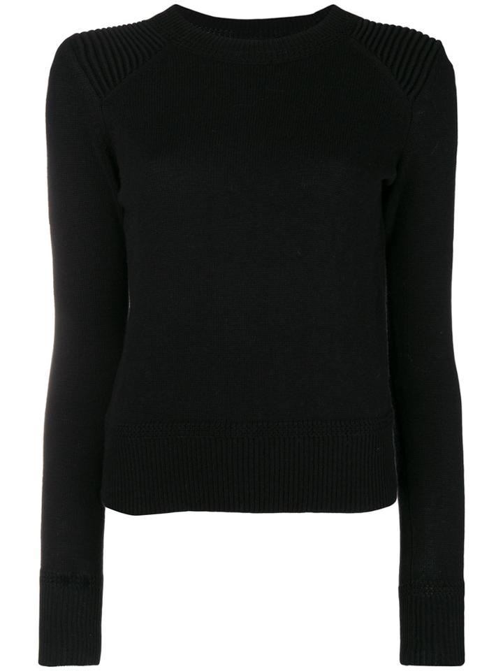 Isabel Marant Étoile Long-sleeve Fitted Sweater - Black
