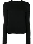 Isabel Marant Étoile Long-sleeve Fitted Sweater - Black