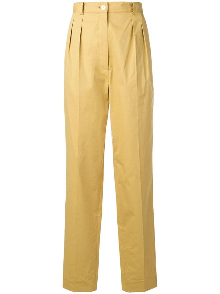 Nina Ricci Tapered Trousers - Neutrals