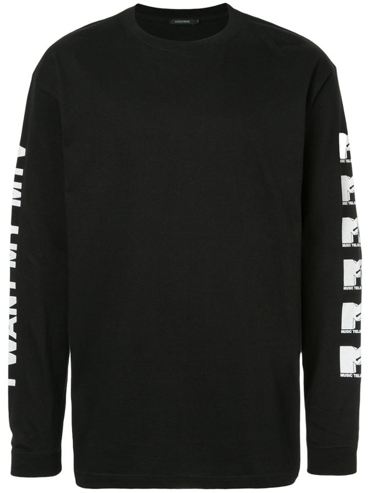 Guild Prime Mtv Print Longsleeved T-shirt - Black