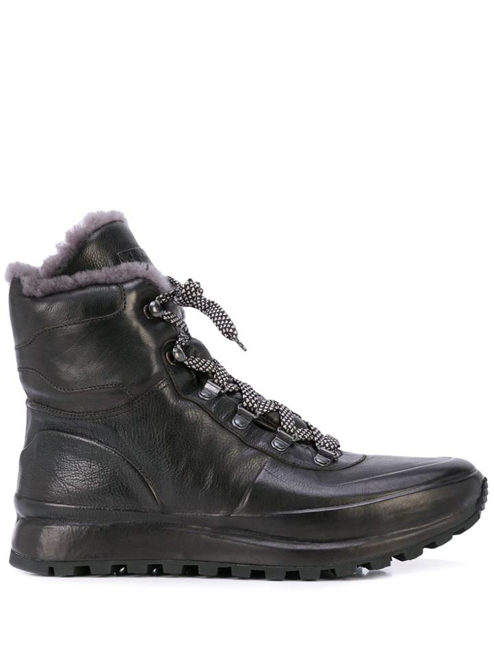 Officine Creative Frontiere 104 Lace-up Boots - Black