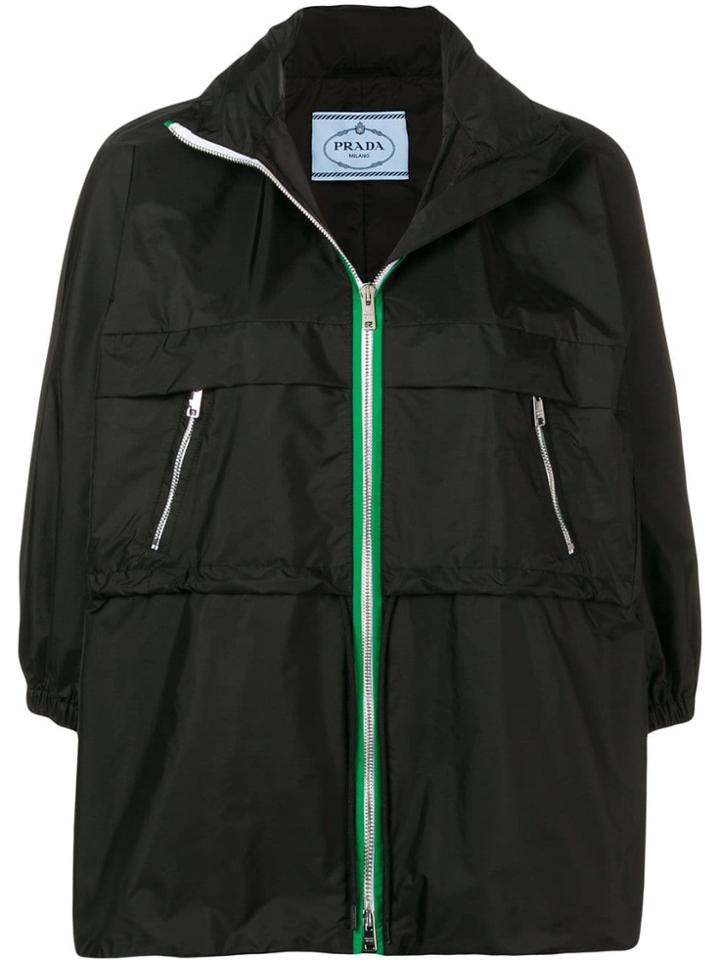 Prada Sporty Windbreaker - Black