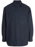Casey Casey Weathered Shirt - Blue