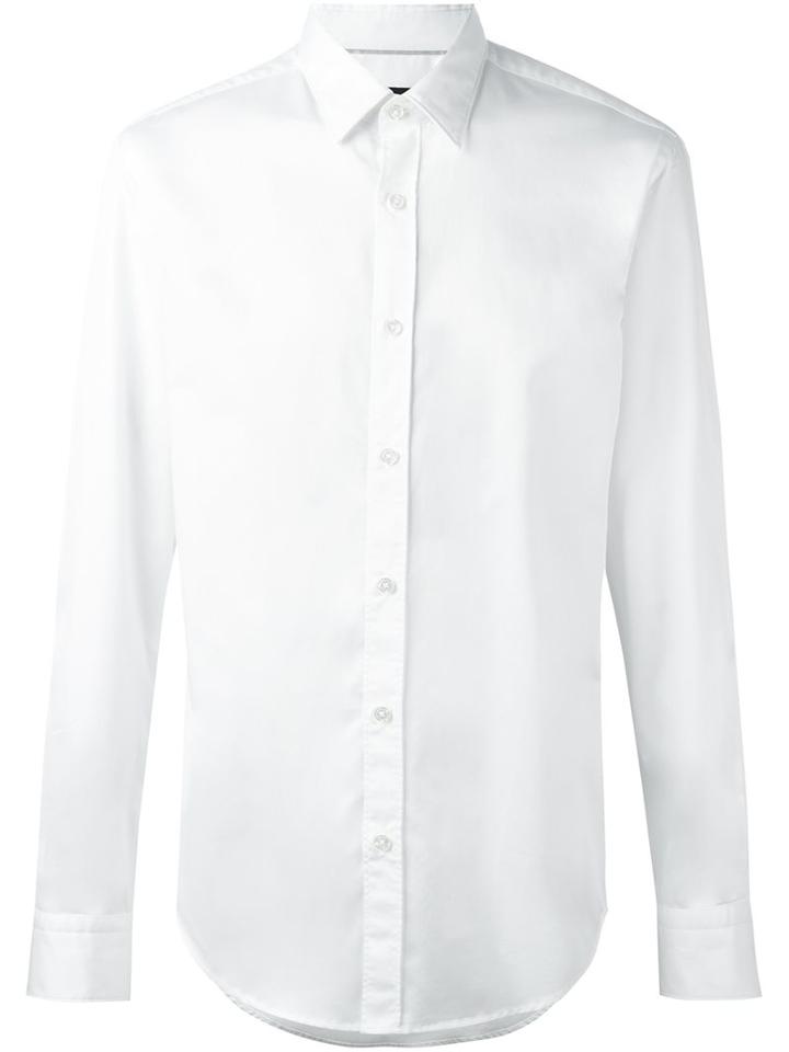 Boss Hugo Boss Classic Shirt, Men's, Size: Xxl, White, Cotton