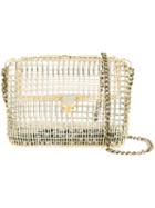 Anndra Neen - Cage Clutch - Women - Brass - One Size, Grey, Brass