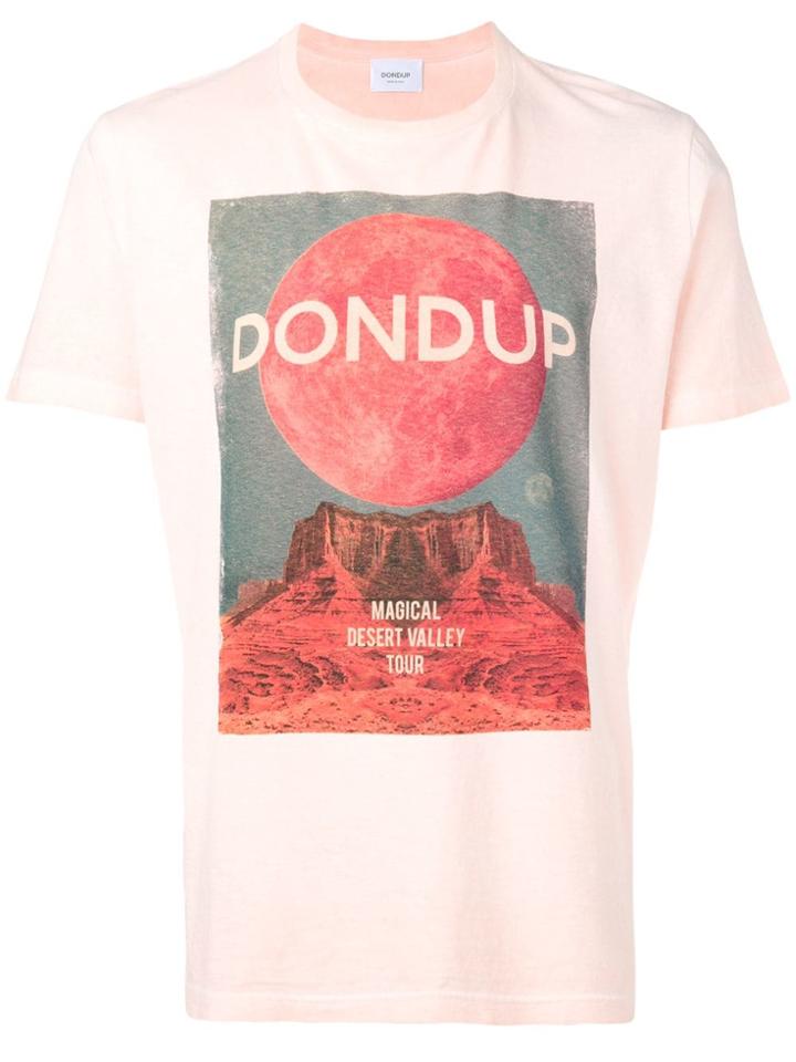 Dondup Printed T-shirt - Orange