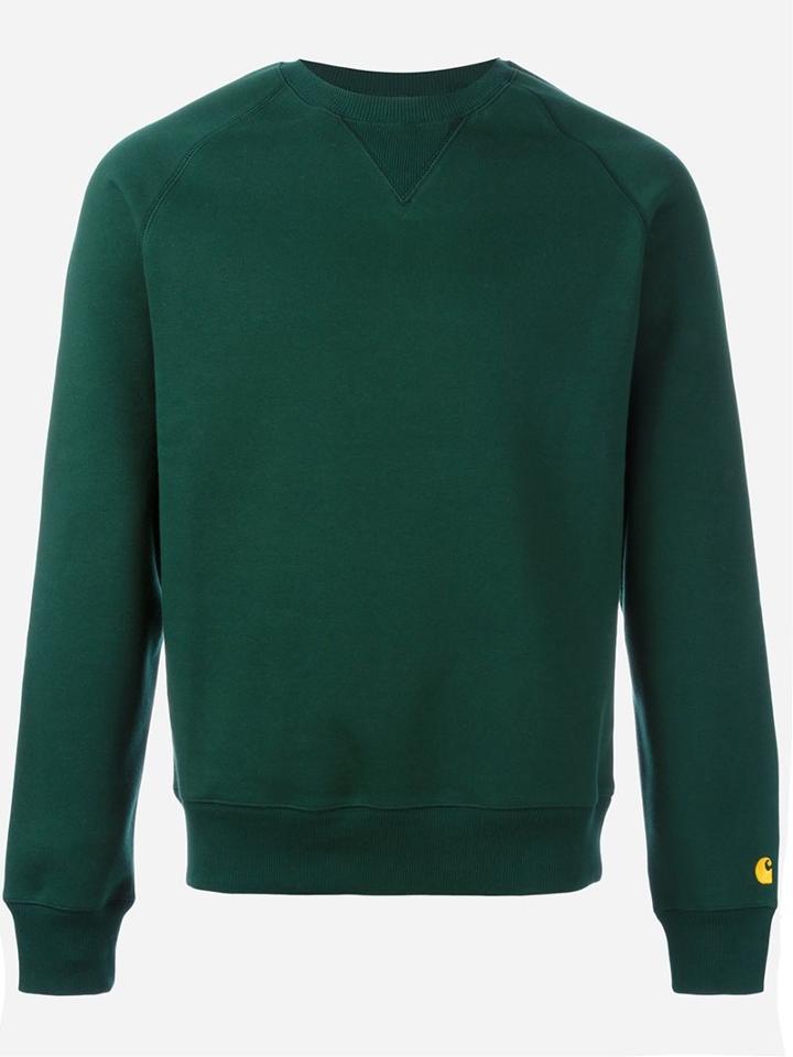 Carhartt 'chase' Sweatshirt, Men's, Size: Small, Green, Cotton/polyester