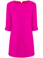 Courrèges Short-sleeve Sweater Dress - Pink & Purple