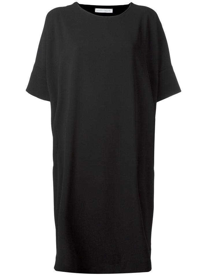 Société Anonyme Back Collar Dress, Women's, Black, Polyester