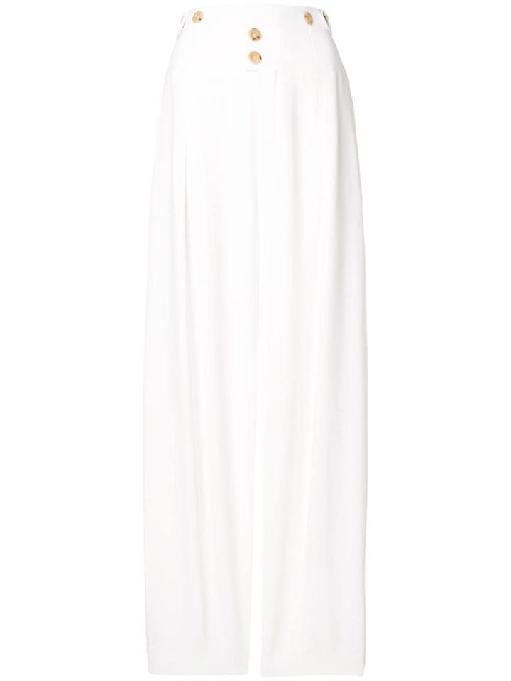 Chloé Wide-leg Trousers - White