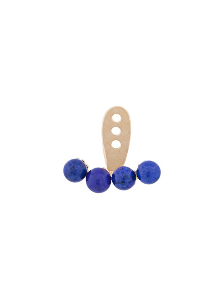 Yvonne Léon 4 Petit Lapis Ear Jacket - Metallic