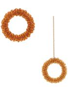 Jacquemus Les Boucles Drop Earrings - Orange