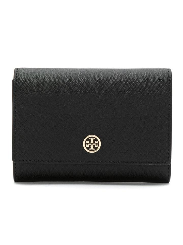 Tory Burch Parker Foldable Mini Wallet - Blue