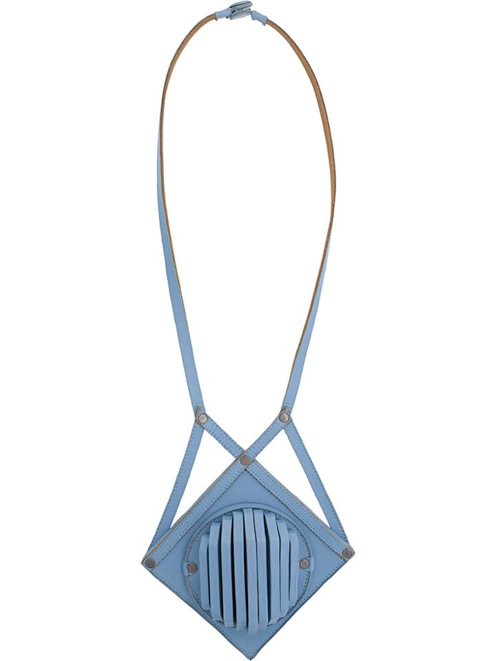 Papieta Geometric Necklace - Blue