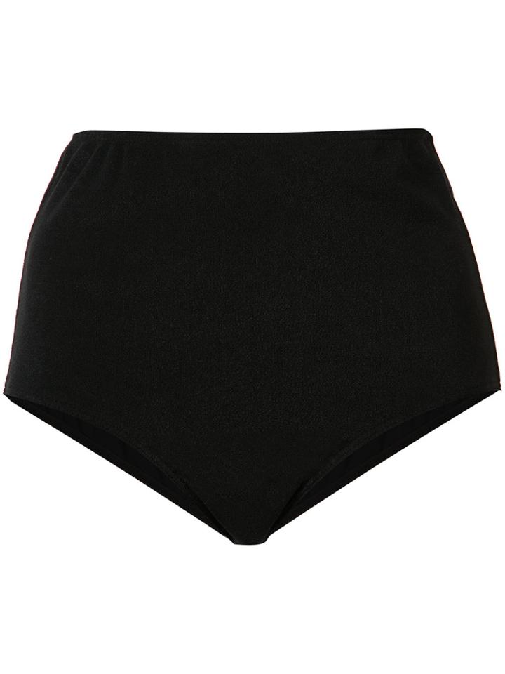 Osklen High Rise Bikini Bottom - Black