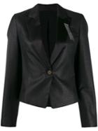 Brunello Cucinelli Tailored Blazer Jacket - Black