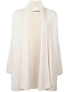 Vince Button-less Cardigan, Women's, Size: Xs, Nude/neutrals, Polyamide/wool