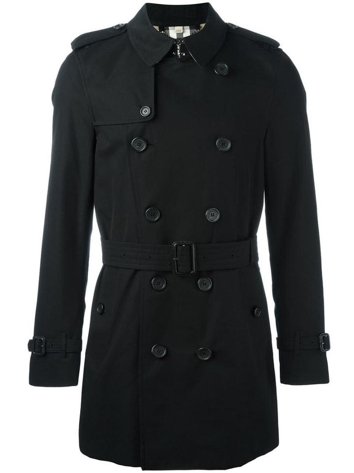 Burberry The Sandringham - Mid-lenght Trench Coat - Black