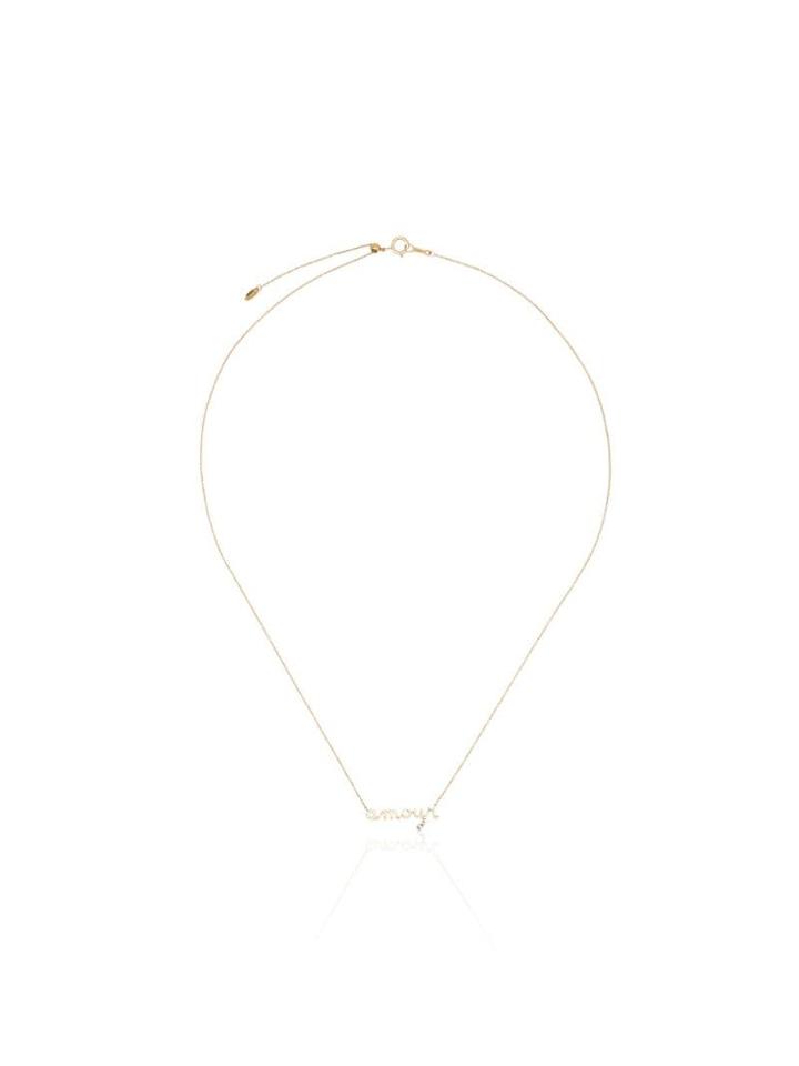 Persée 18kt Yellow Gold Amour Diamond Necklace