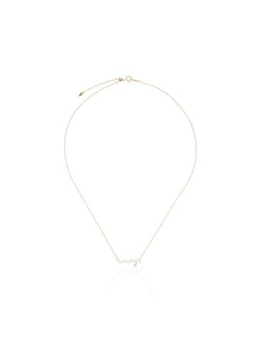 Persée 18kt Yellow Gold Amour Diamond Necklace