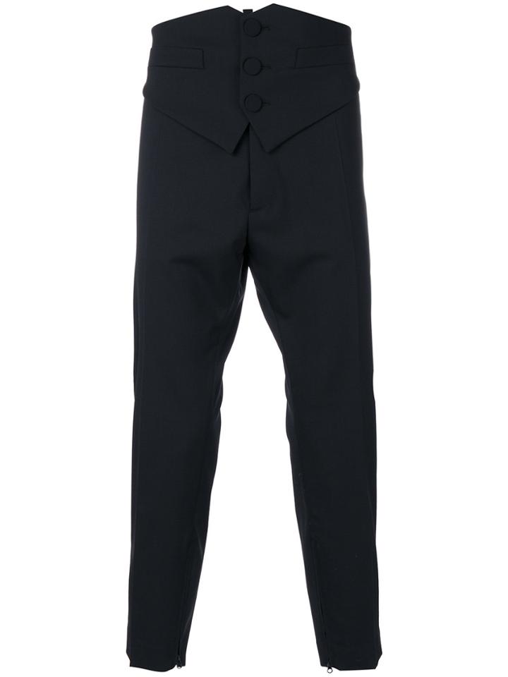 Dsquared2 Cummerbund Tuxedo Trousers - Black