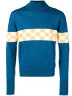 Anglozine Tail End Charlie Sweater - Blue