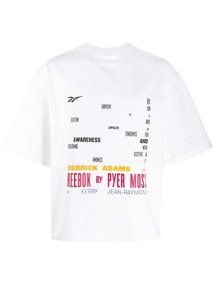 Reebok Contrast Logo T-shirt - White