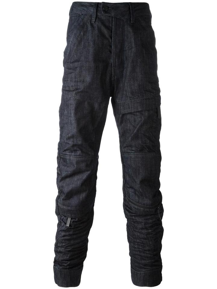 G-star Zip Detailed Jeans, Men's, Size: 32, Blue, Cotton