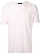 Guild Prime Stars Print T-shirt, Men's, Size: 3, Pink/purple, Cotton