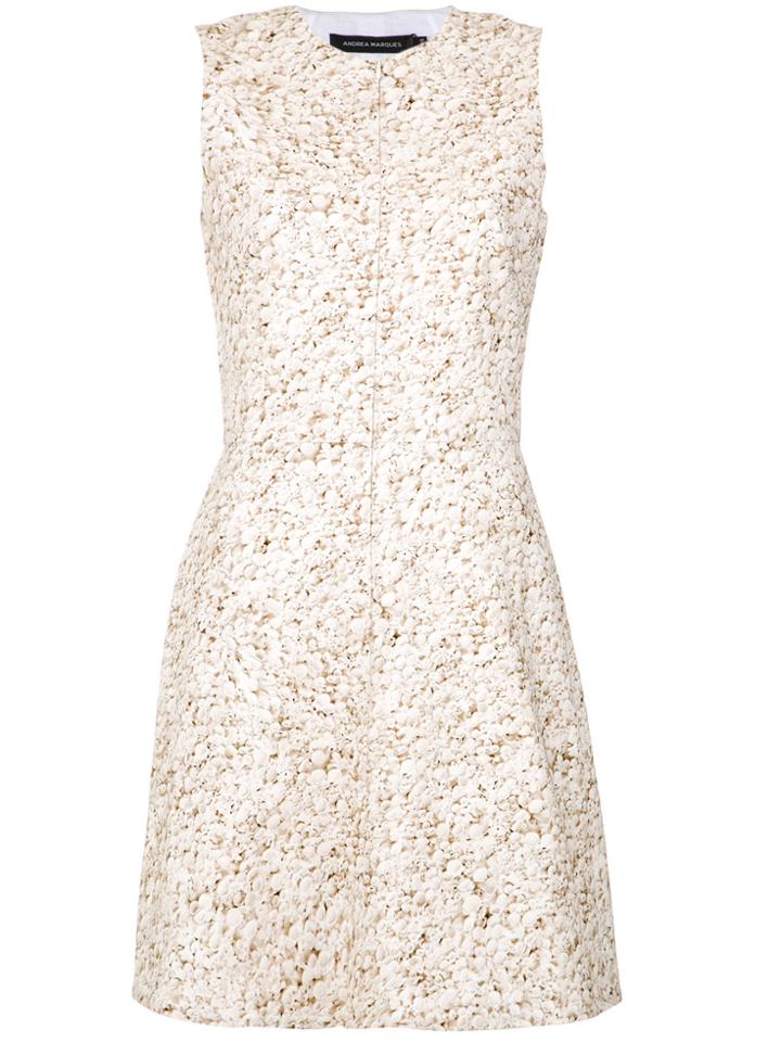 Andrea Marques Printed A-line Dress - Unavailable